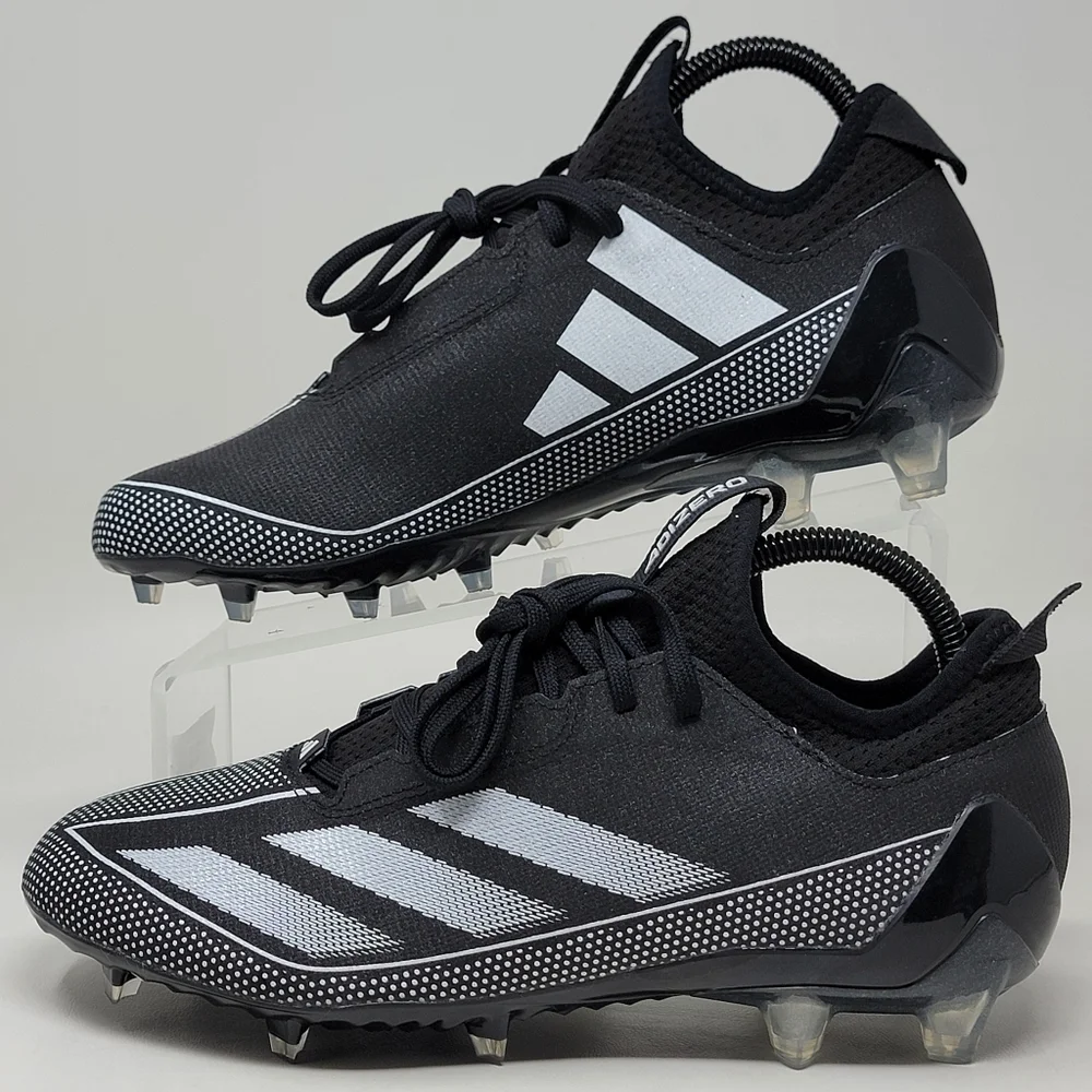 Adidas Adizero Electric.1 IF2426 Black White Football Cleats Men's Size 8 New